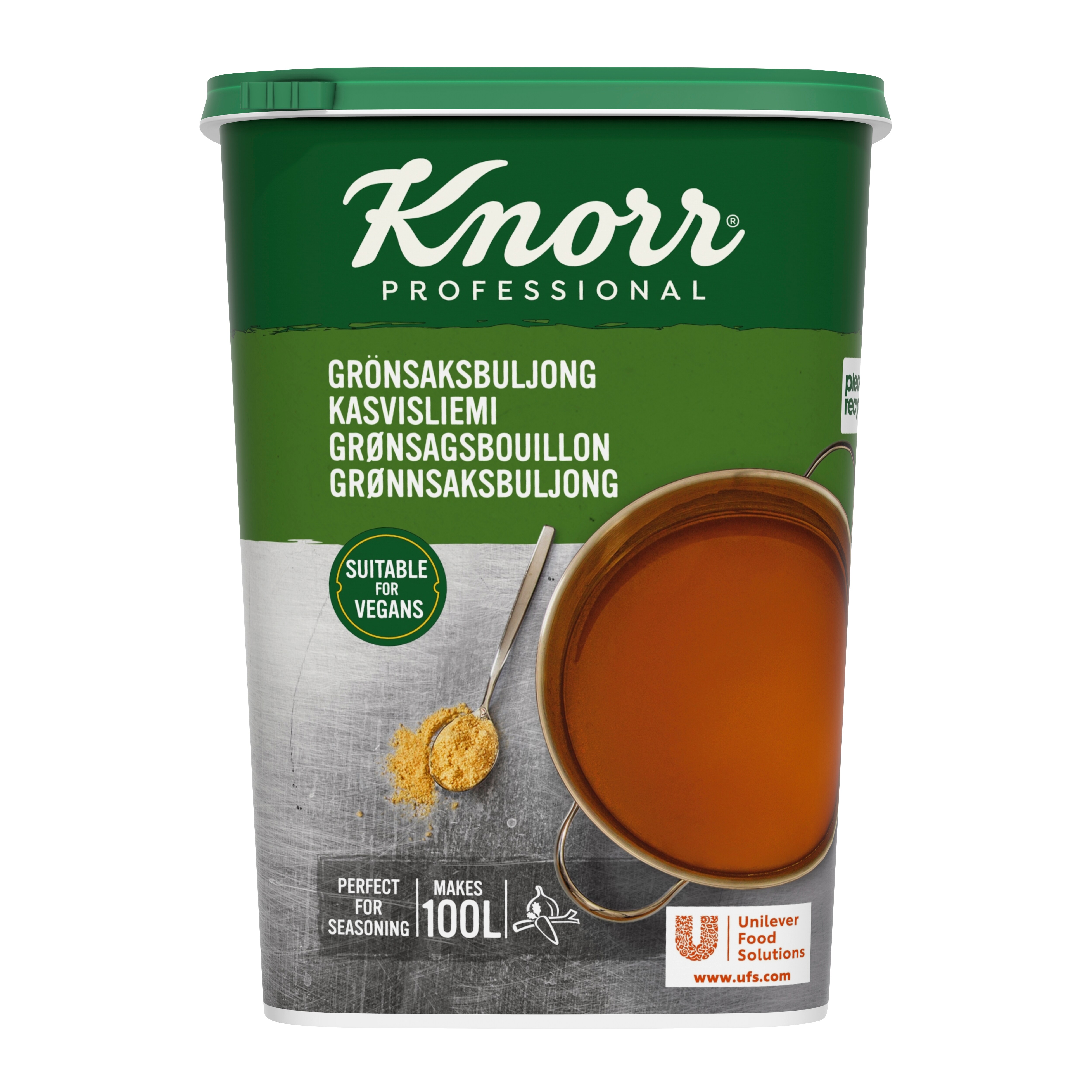 Knorr Grönsaksbuljong, pulver 3 x 1,5 kg